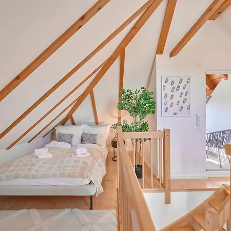 شقة Backhome - Maisionette - Parkplatz - Fantastische Schlosslage - Smarttv - Waschmaschine - Netflix - 70qm - 24h Checkin- 5